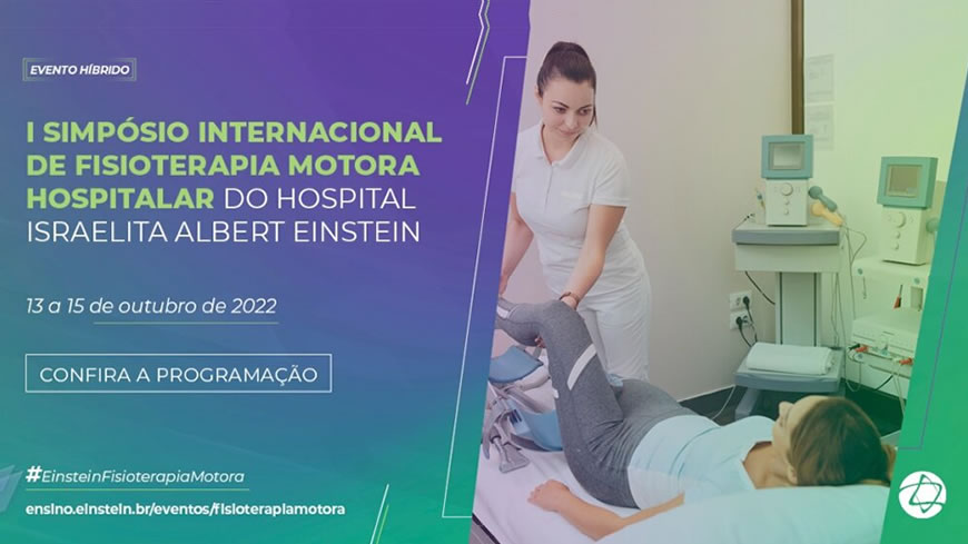 Visuri participará do I Simpósio Internacional de Fisioterapia Motora Hospitalar do Hospital Israelita Albert Einstein
